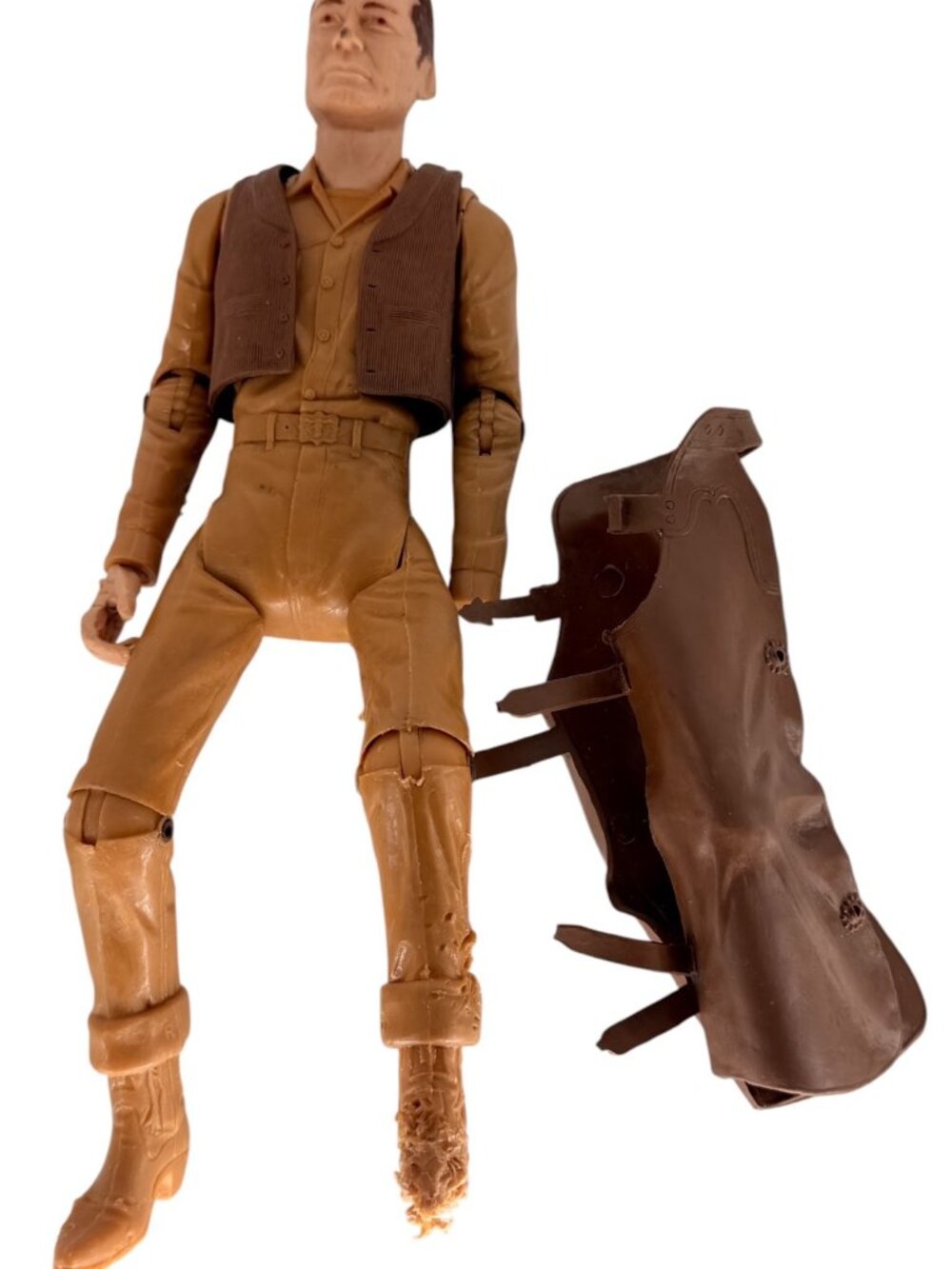 Vintage 1965 Louis Marx Johnny West Action Figure Best Of The West Series Parts